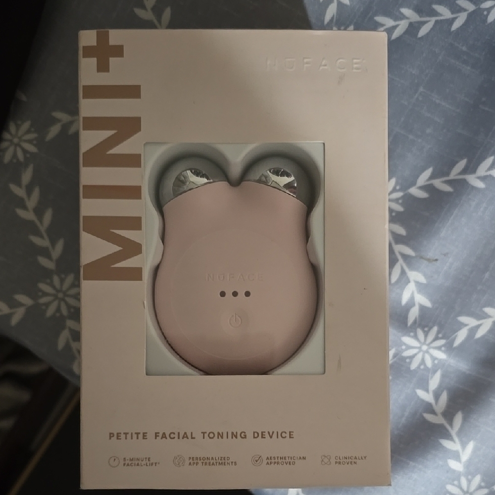 NuFace Pink Skincare Tool for Effortless Facial Toning